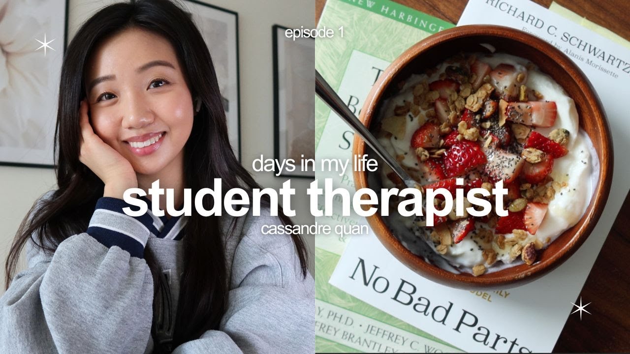 days in my life | student therapist edition 📚🌱