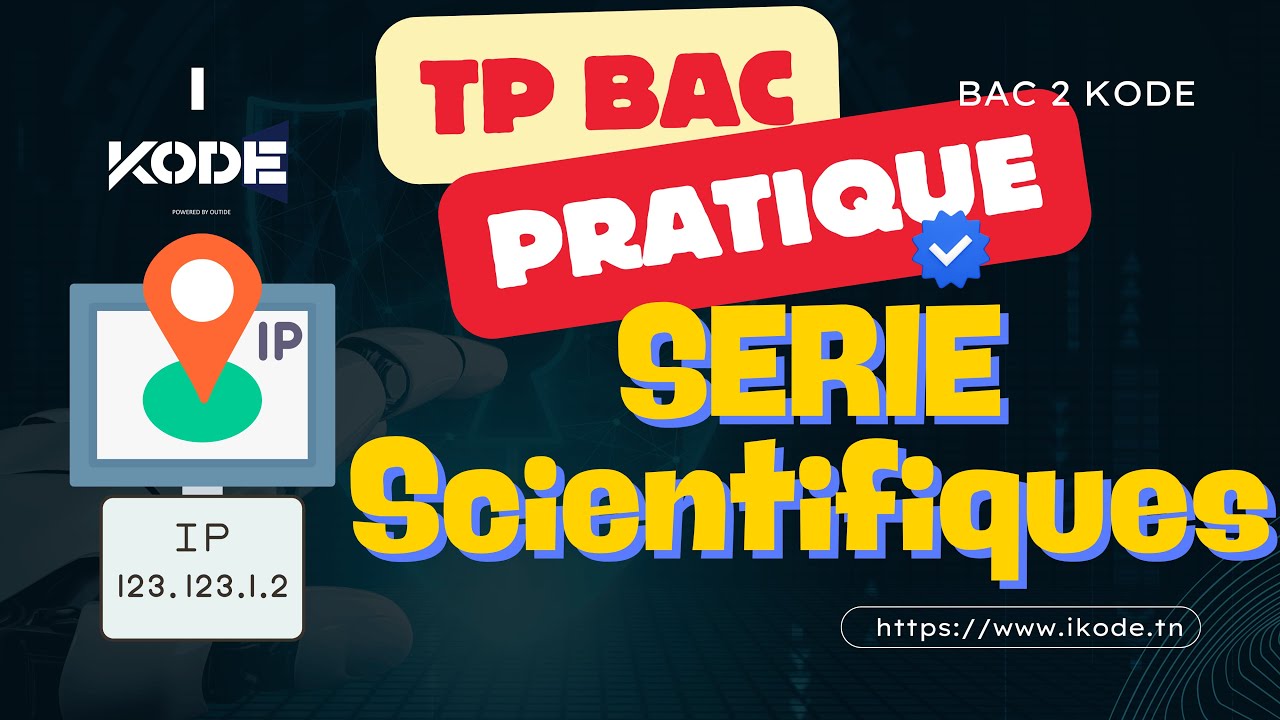 ✅ SERIE TP INFO [Bac Scientifiques]🔥 ip Classes 📘💻