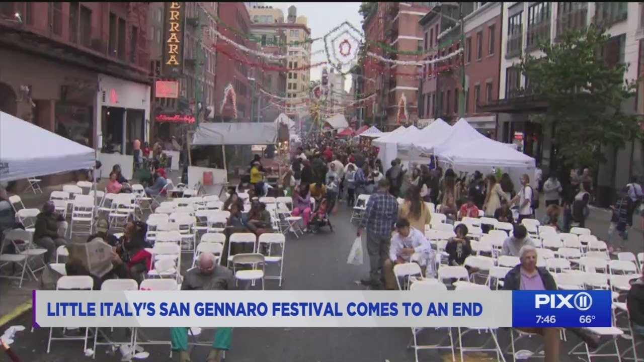 Little Italy&rsquo;s San Gennaro festival wraps up for 2022