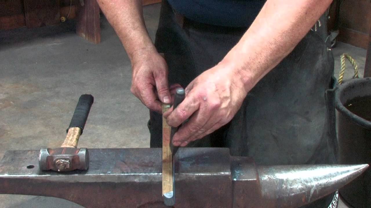 Delta Mustad Specialty Forging Class Video #4: Concave Hind Roadster Caulk and Wedge