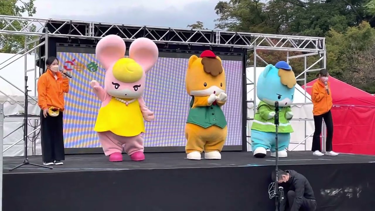 ぐんまちゃんステージ　ご当地キャラ博in彦根2022
