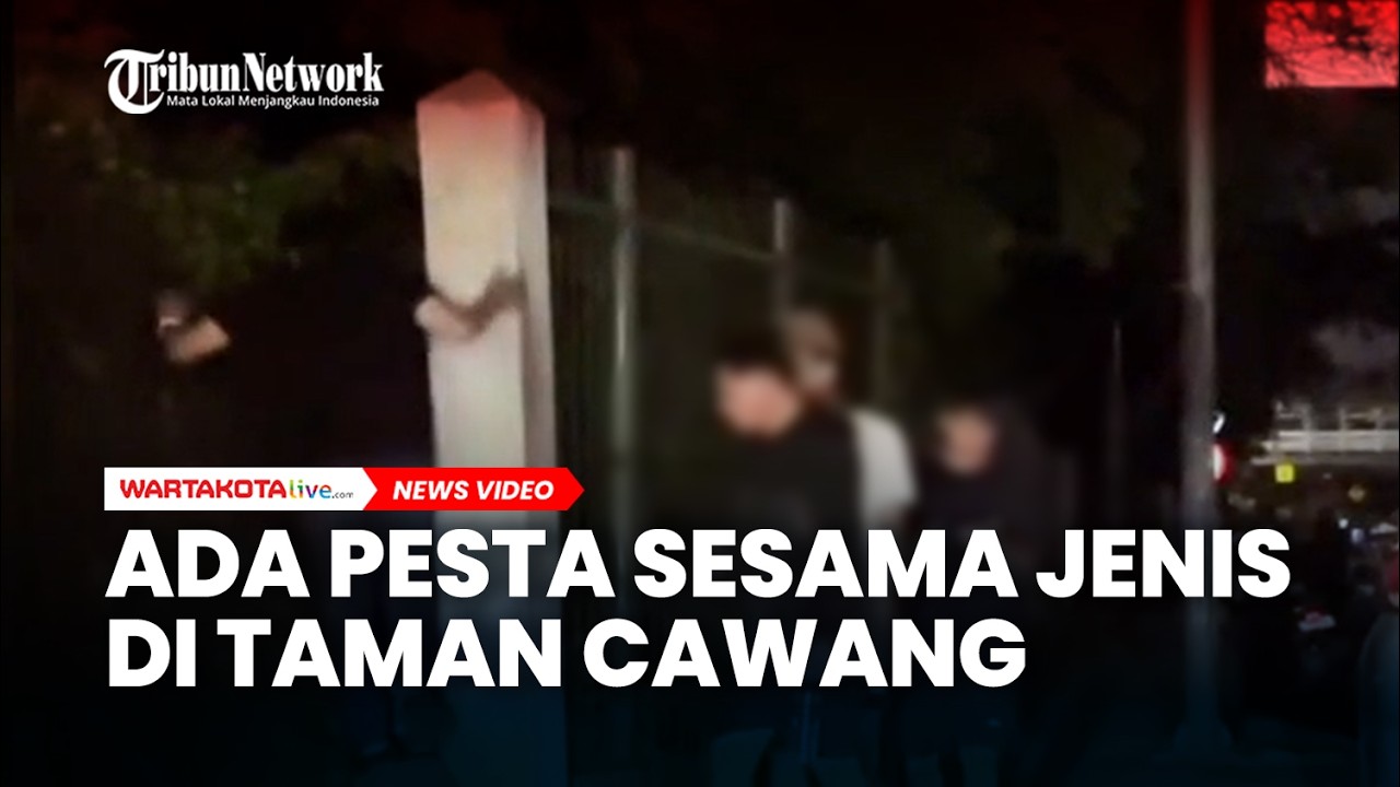 Ada Pesta Sesama Jenis di Taman Cawang, Pramono Minta Satpol PP Tindak Tegas