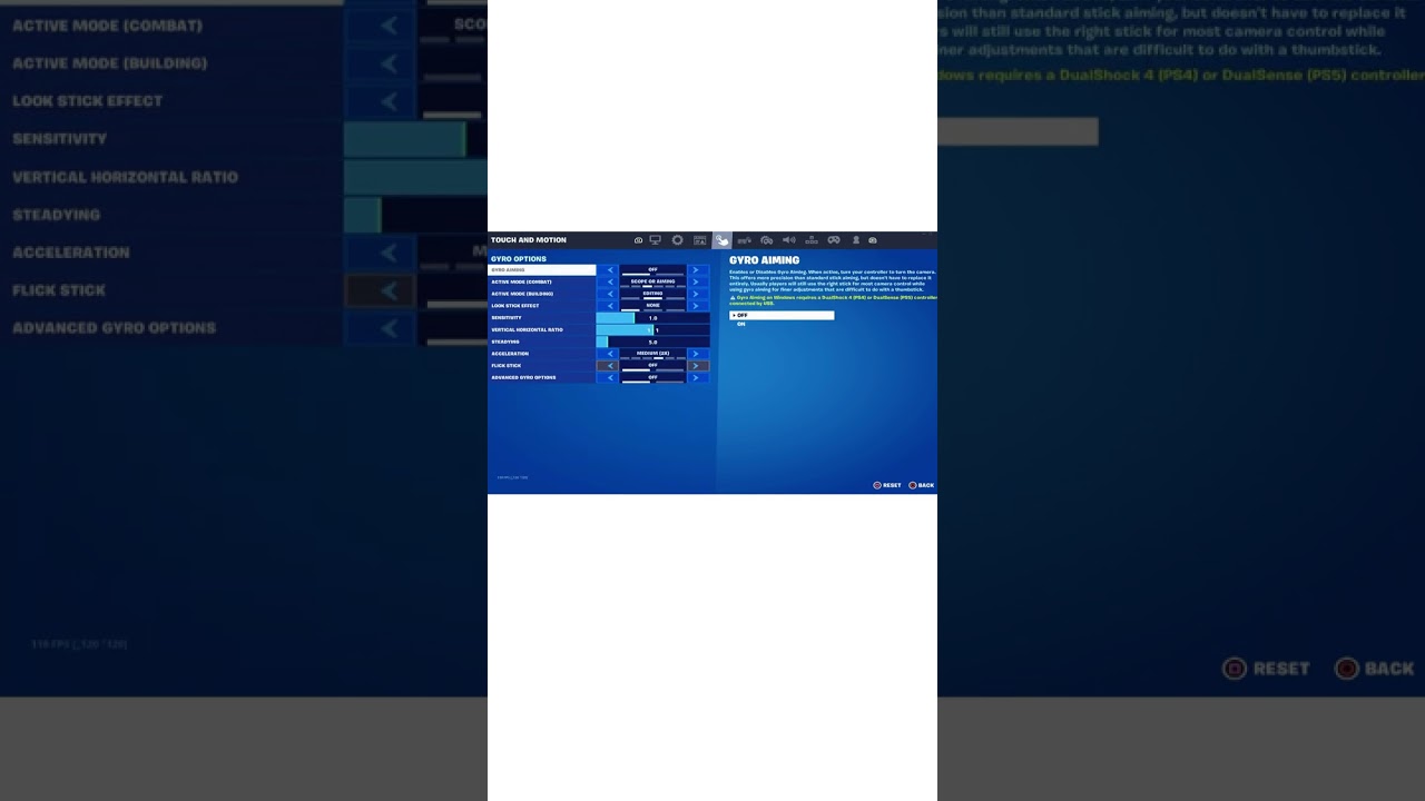La MEJOR SENSIBILIDAD para FORTNITE CAPITULO 4 TEMPORADA 1 PS4/XBOX/PC