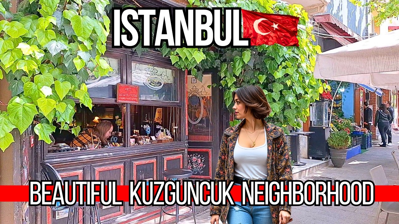 🇹🇷 Must See Istanbul 4K Walking Tour 2025 | Kuzguncuk, Bosphorus Views, Colored Houses, Hidden Gems