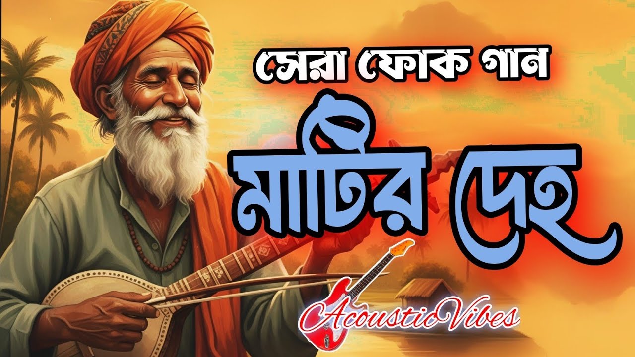 Bangla Folk Song New Version | মাটির দেহ | বাংলা গান | Bangla Song | @BDAcousticVibes