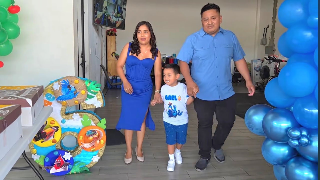 WILDER y NOHEMI con mucho amor festejan el cumpleaño de su hermoso hijo GAELITO 🥰