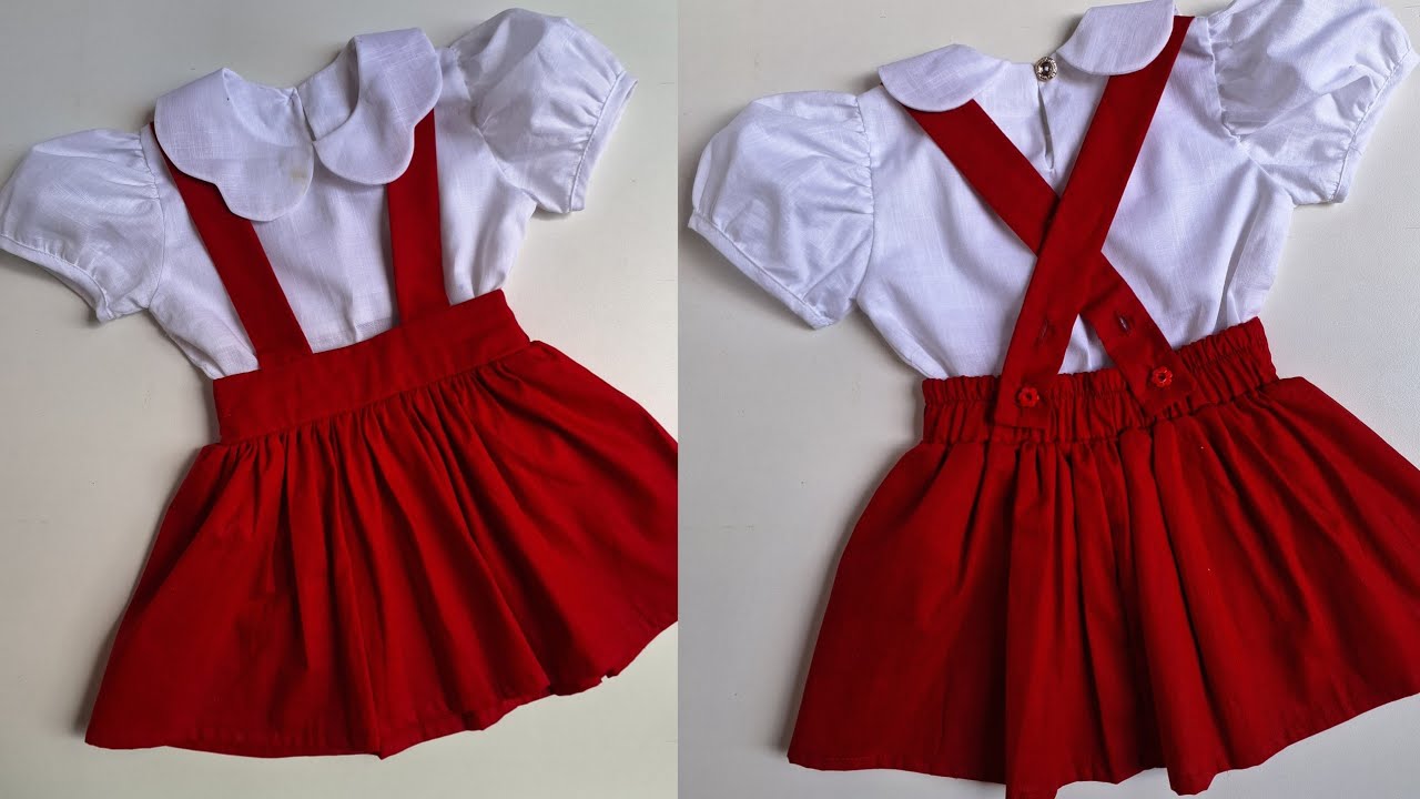 COMO CORTAR E COSTURAR CONJUNTO DE BLUSA COM SALOPETE INFANTIL /PROJETO PAGO