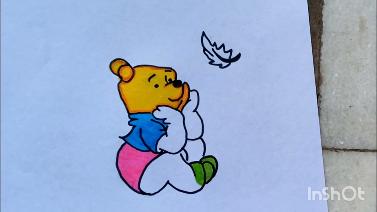 How to Make a Colouring Drawing 😱||Taddy Bear Drawing Tutorial ||Creative Art||Multi colours drawing