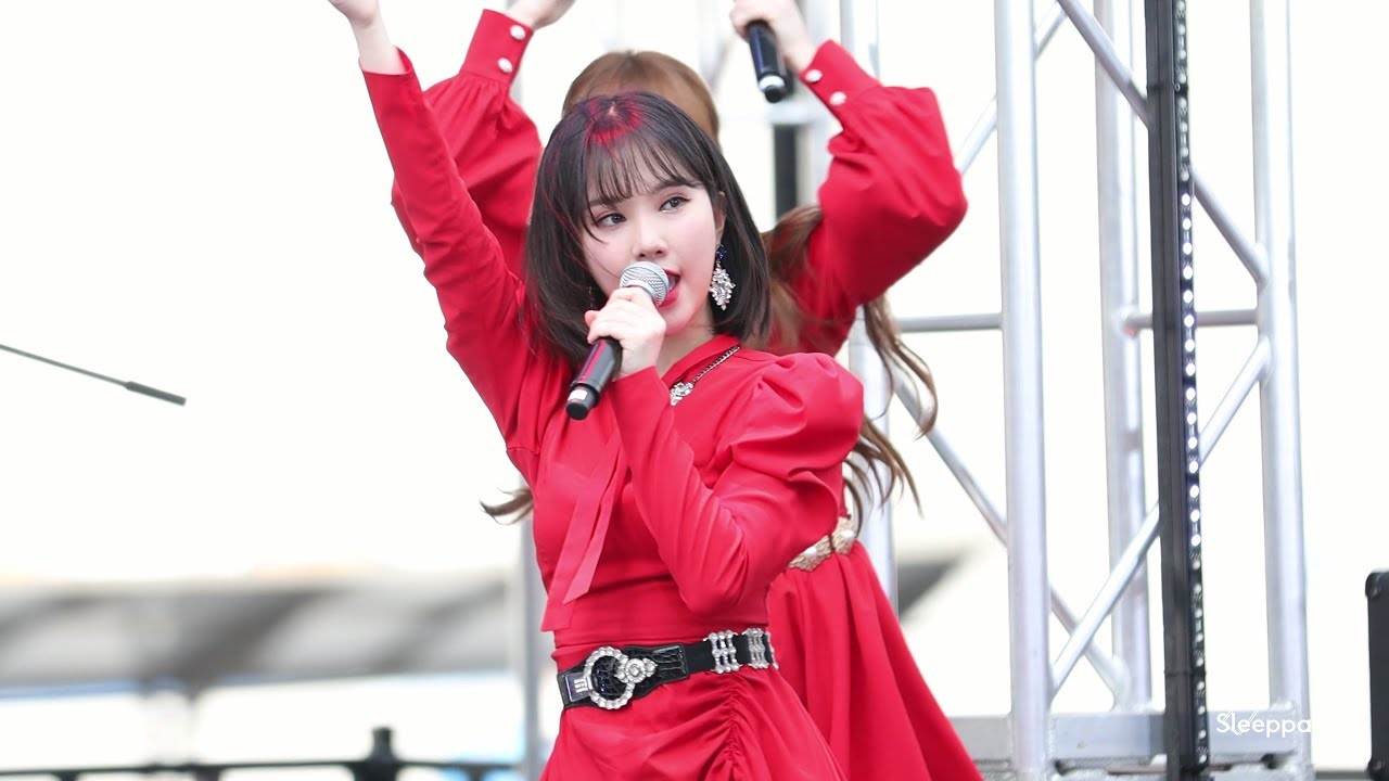 [4K] 190504 여자친구 GFIREND 러브 버그 LOVE BUG 은하 EUNHA @ 코엑스 C-FE By Sleeppage