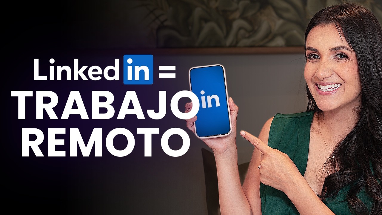 🟣3 PASOS para que LINKEDIN te CONSIGA TRABAJO Desde CASA en MINUTOS