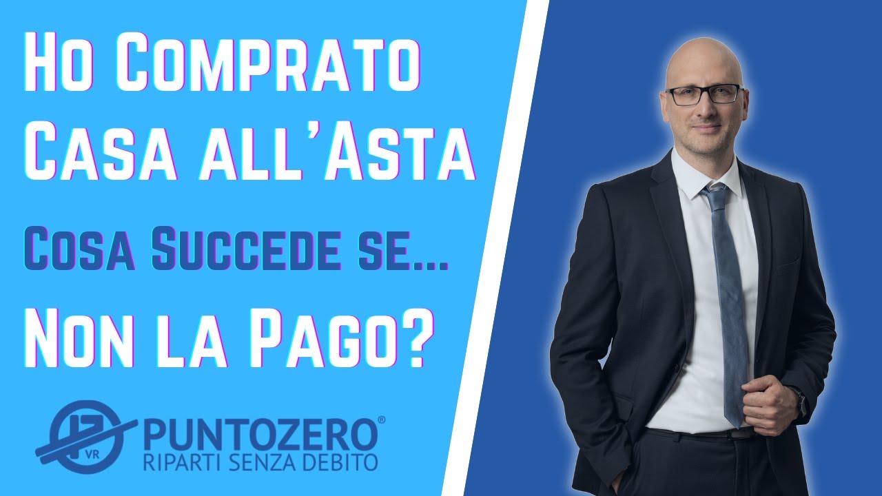 Cosa succede se compro casa all'asta e non saldo il prezzo?