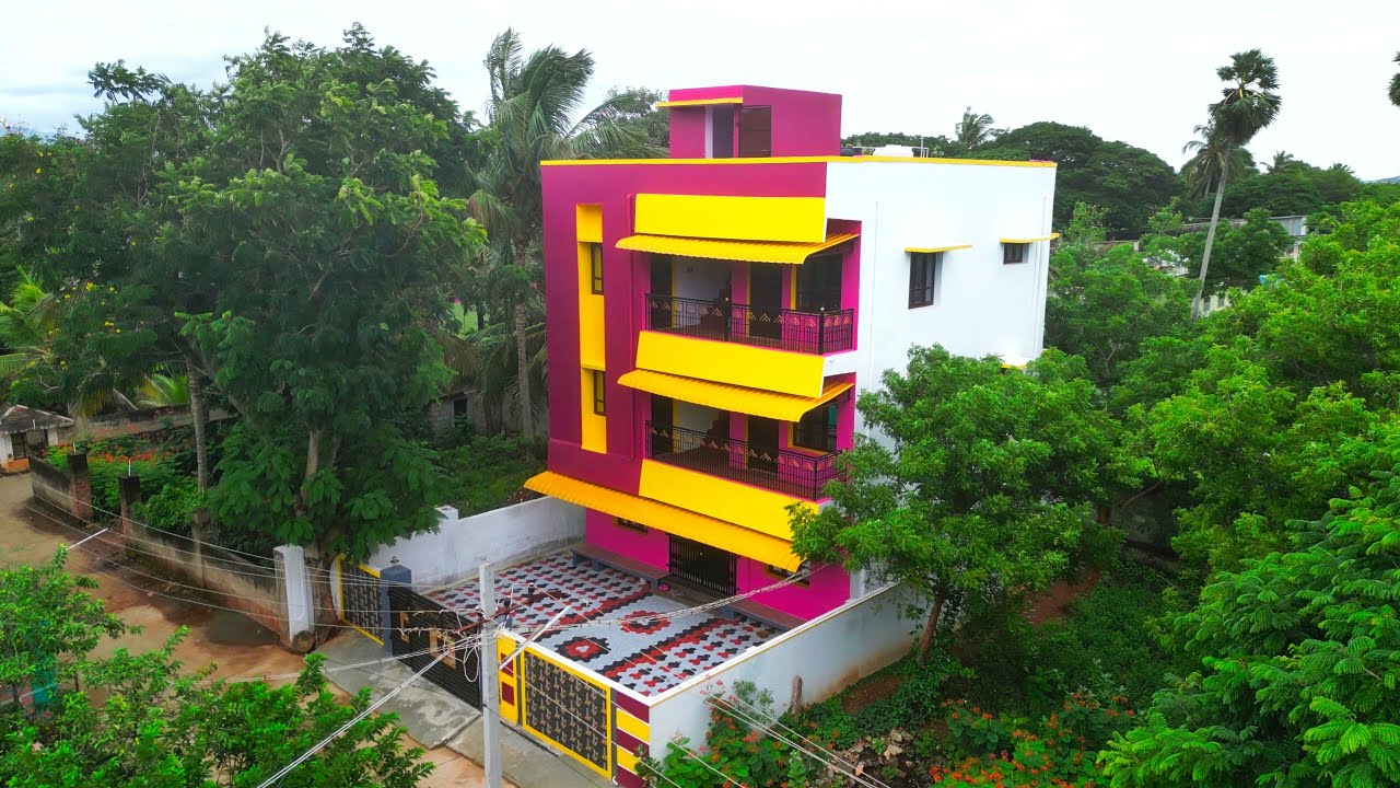 #குற்றாலம் செங்கோட்டை ரோட்டில் || வல்லம் சிலுவைமுக்கில் 3 மாடி அப்பார்ட்மெண்ட் விற்பனைக்கு #home 🌴🏠😍