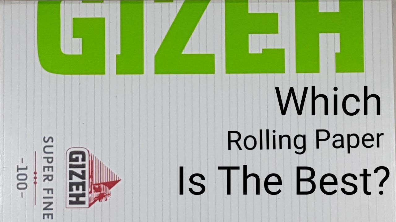 What Rolling Papers Are The Best For YOU? [Gizeh Regular Super Fine]