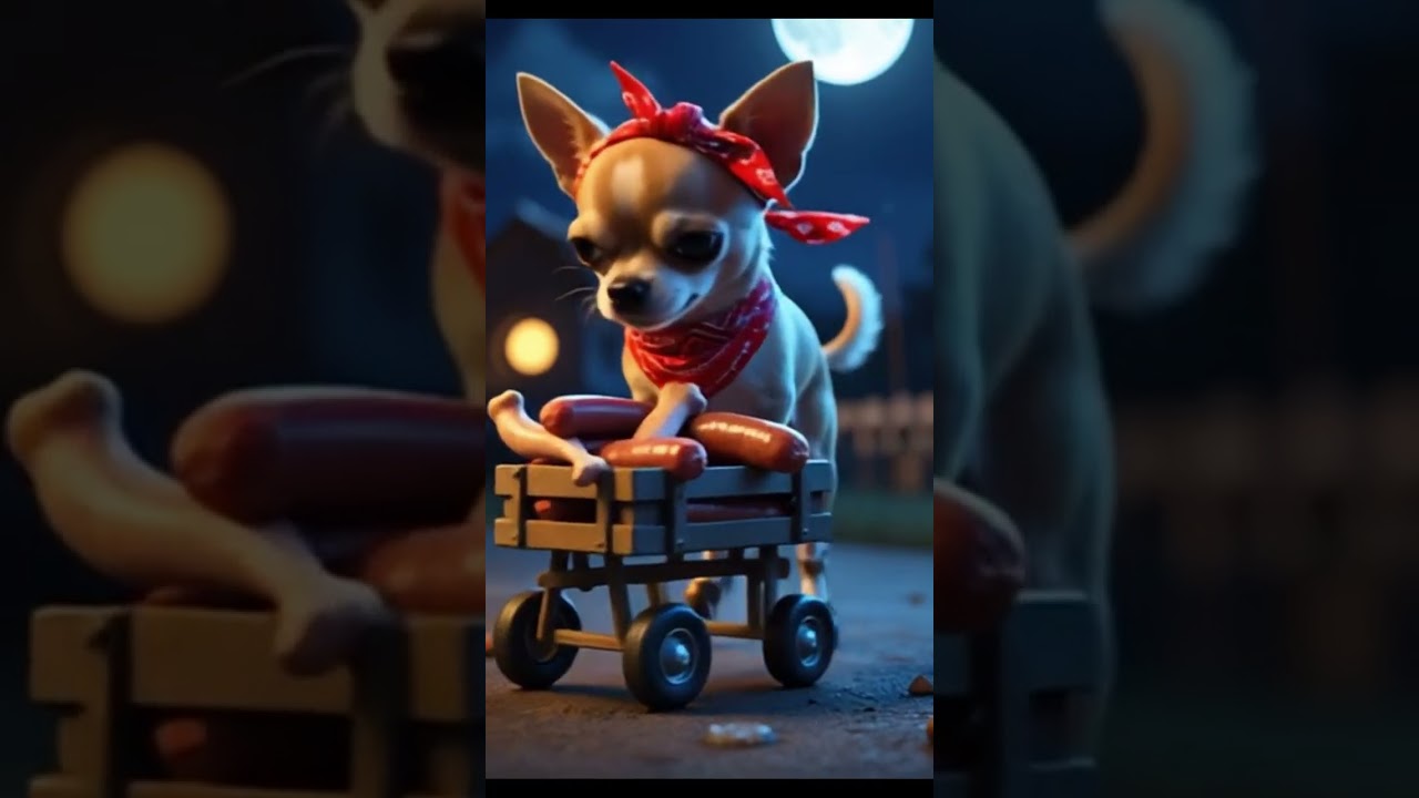 The Barkin Bandit of Cactus Creek #WildWestTales, #FunnyDogShorts, #MadeInUSA, #cat, #facts, #funny