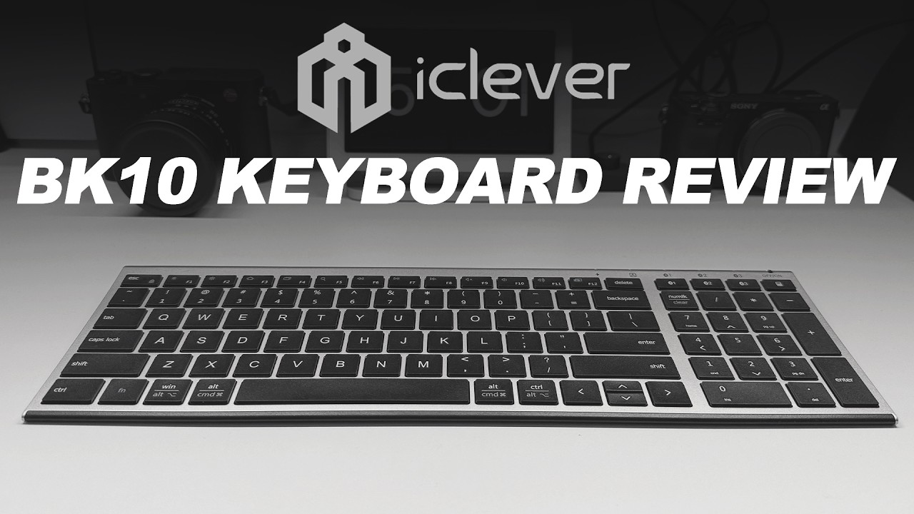 iClever BK10 Bluetooth Keyboard Review - Low Price, BIG Performance!