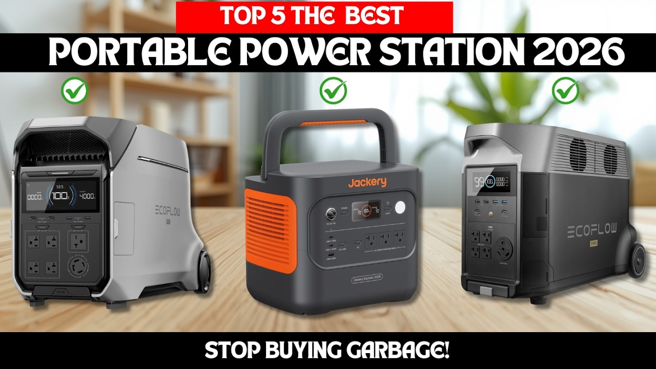 Best Portable Power Station 2026 | EcoFlow vs. Jackery vs. Goal Zero