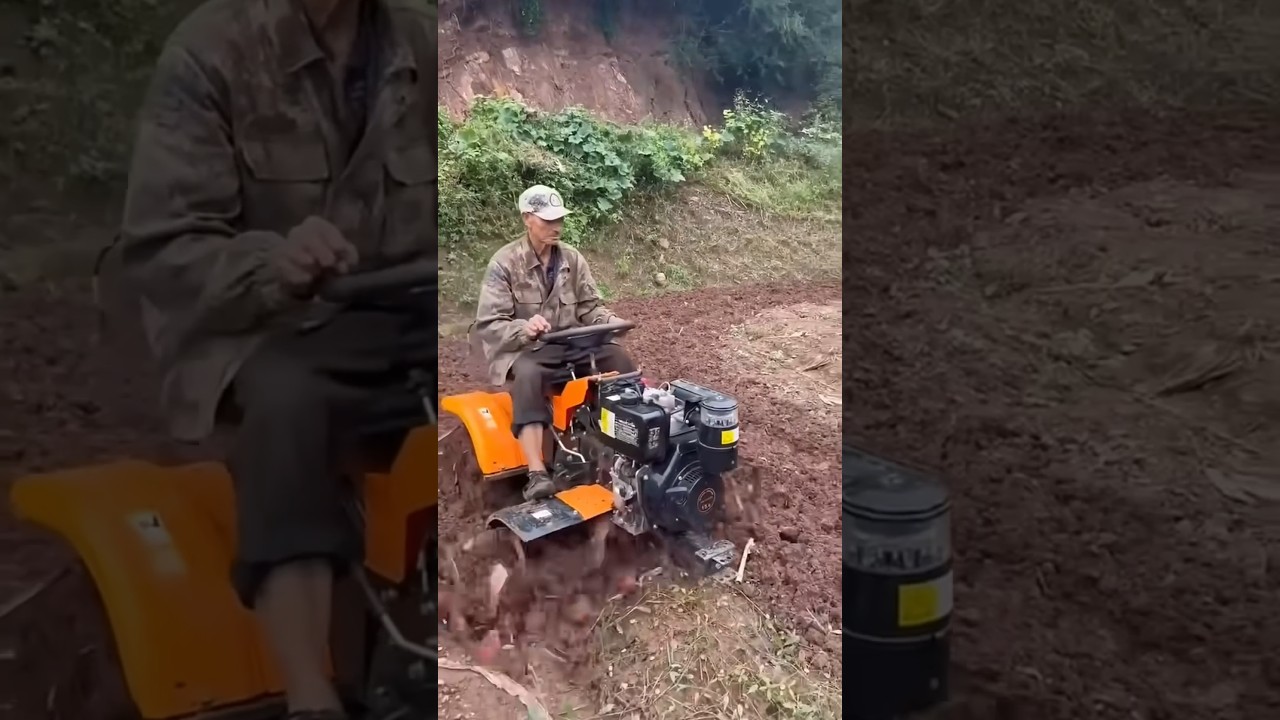 Trattore motozappa mab ghiro #trattorino #motozappa #emiagridiy #farming #fresa #mabGhiro #agrimovie