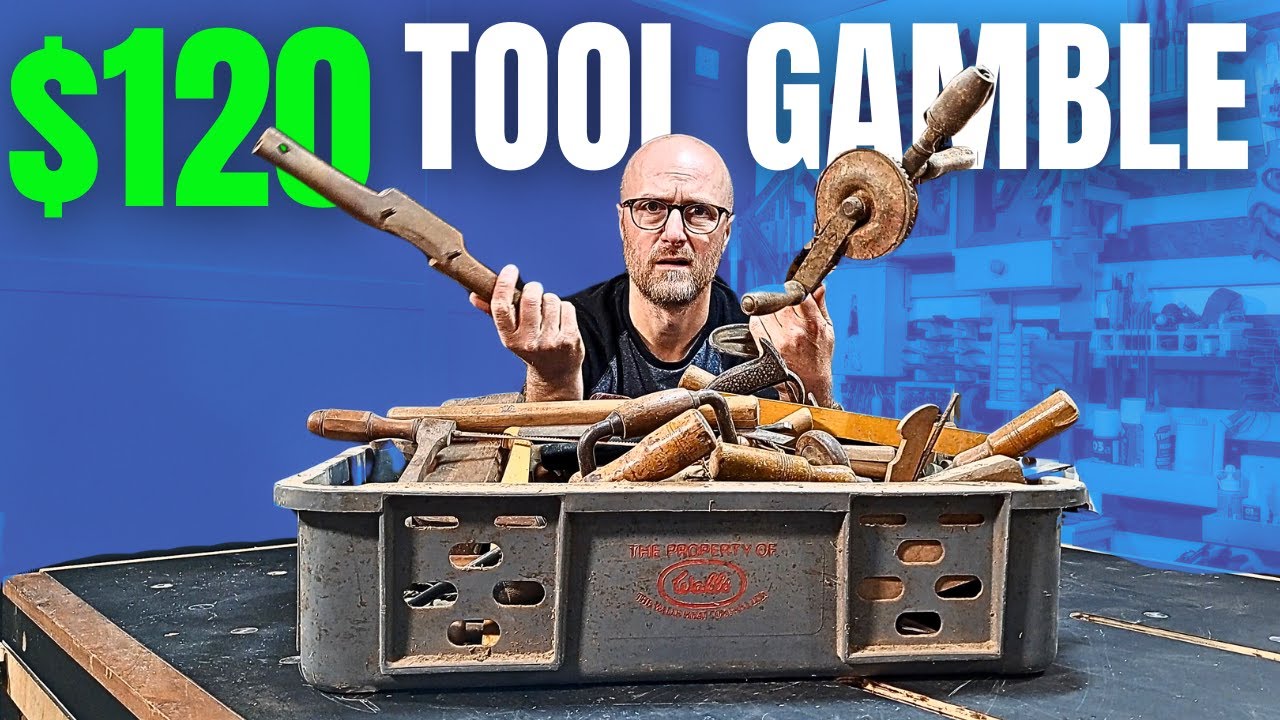 You Wont BELIEVE The Old TOOLS Hidden In This Auction Lot