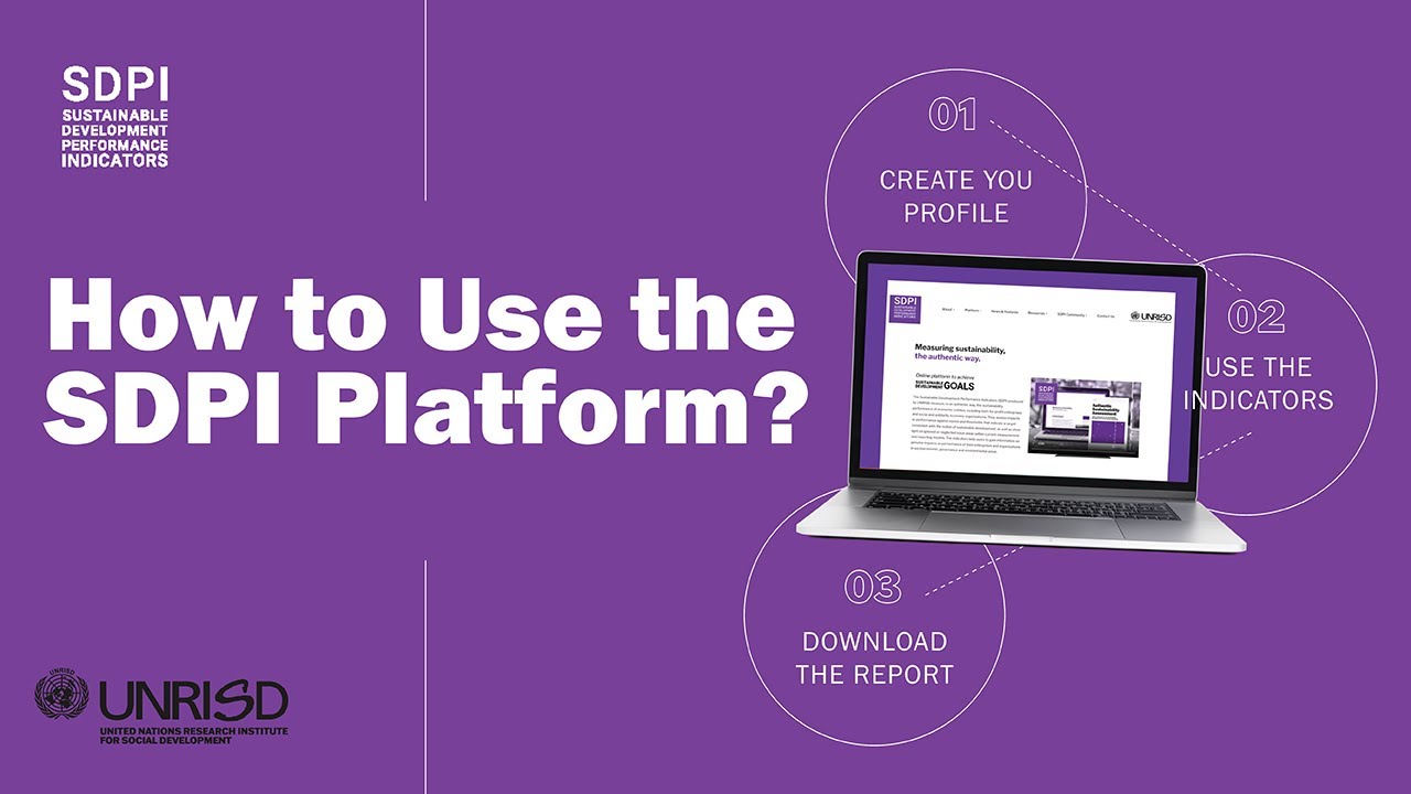 How to Use UNRISD SDPI Platform 🟣 TUTORIAL