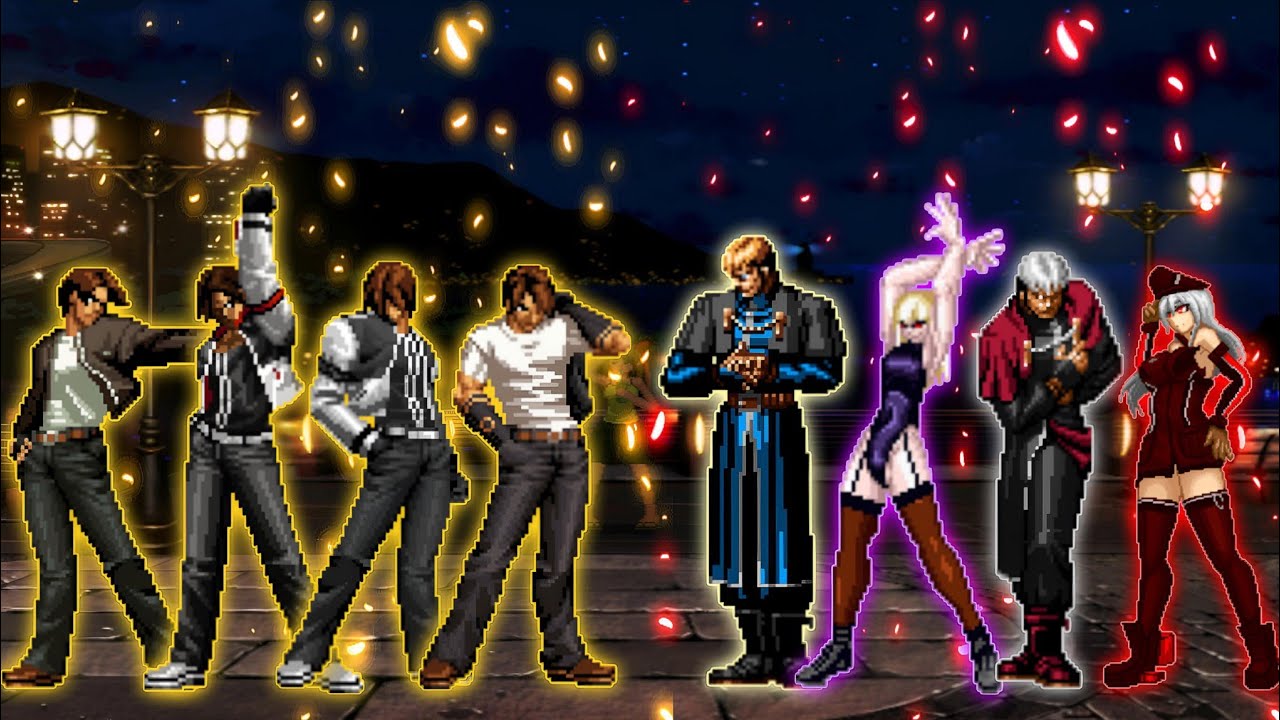[KOF Mugen] Kyo Team VS. Goenitz-Schlussel Team