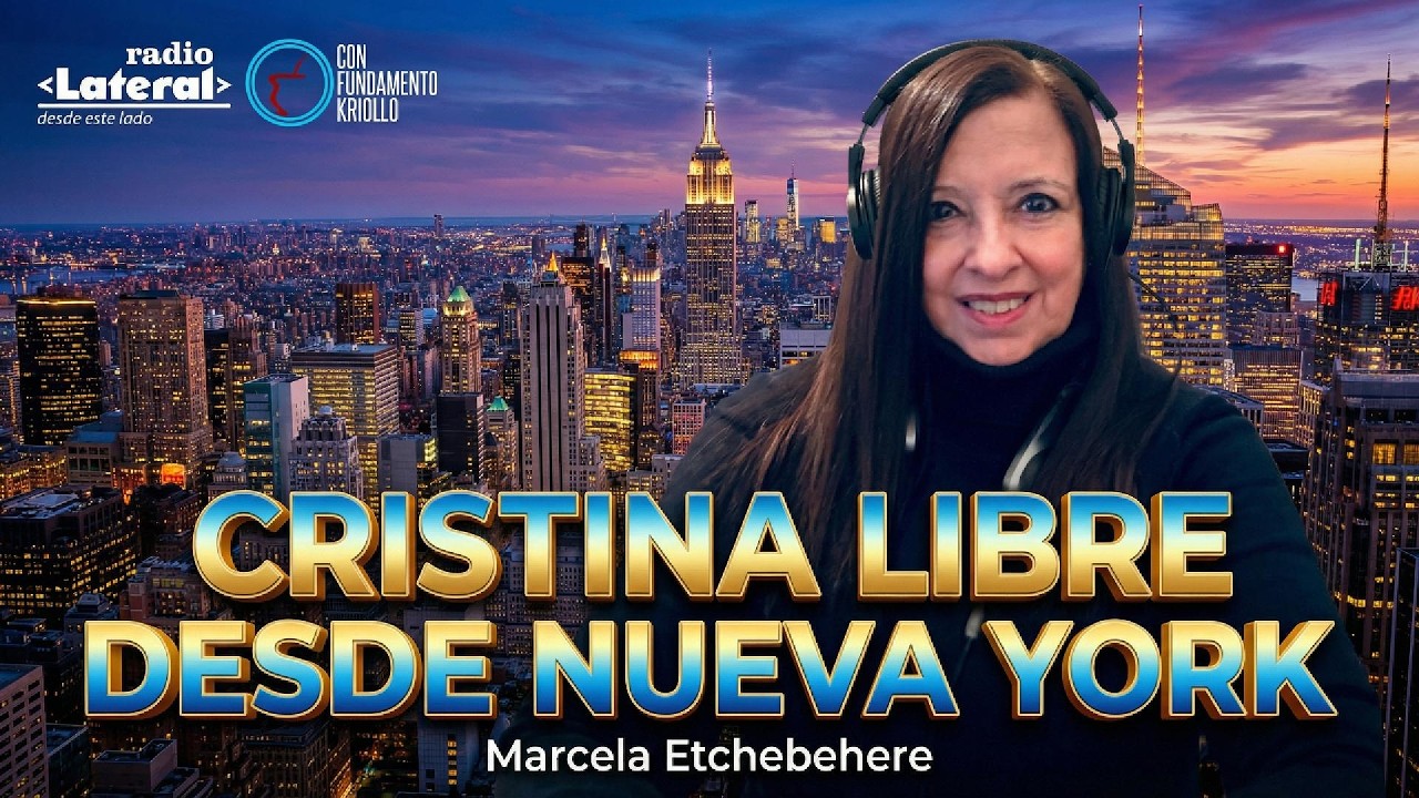 MARCELA ETCHEBEHERE: CRISTINA LIBRE DESDE NUEVA YORK | 🧉#ConFundamentoKriollo | 12/03/2026