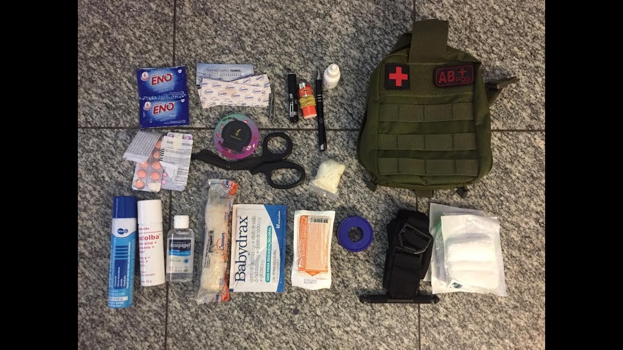 KIT PRIMEIROS SOCORROS PARA AIRSOFT