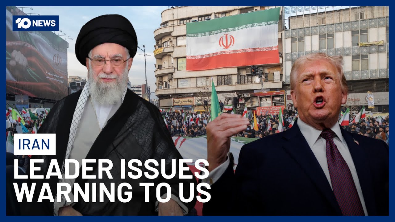 Iran's Supreme Leader Issues Warning To US As Trump Weighs Military Intervention | 10 News
