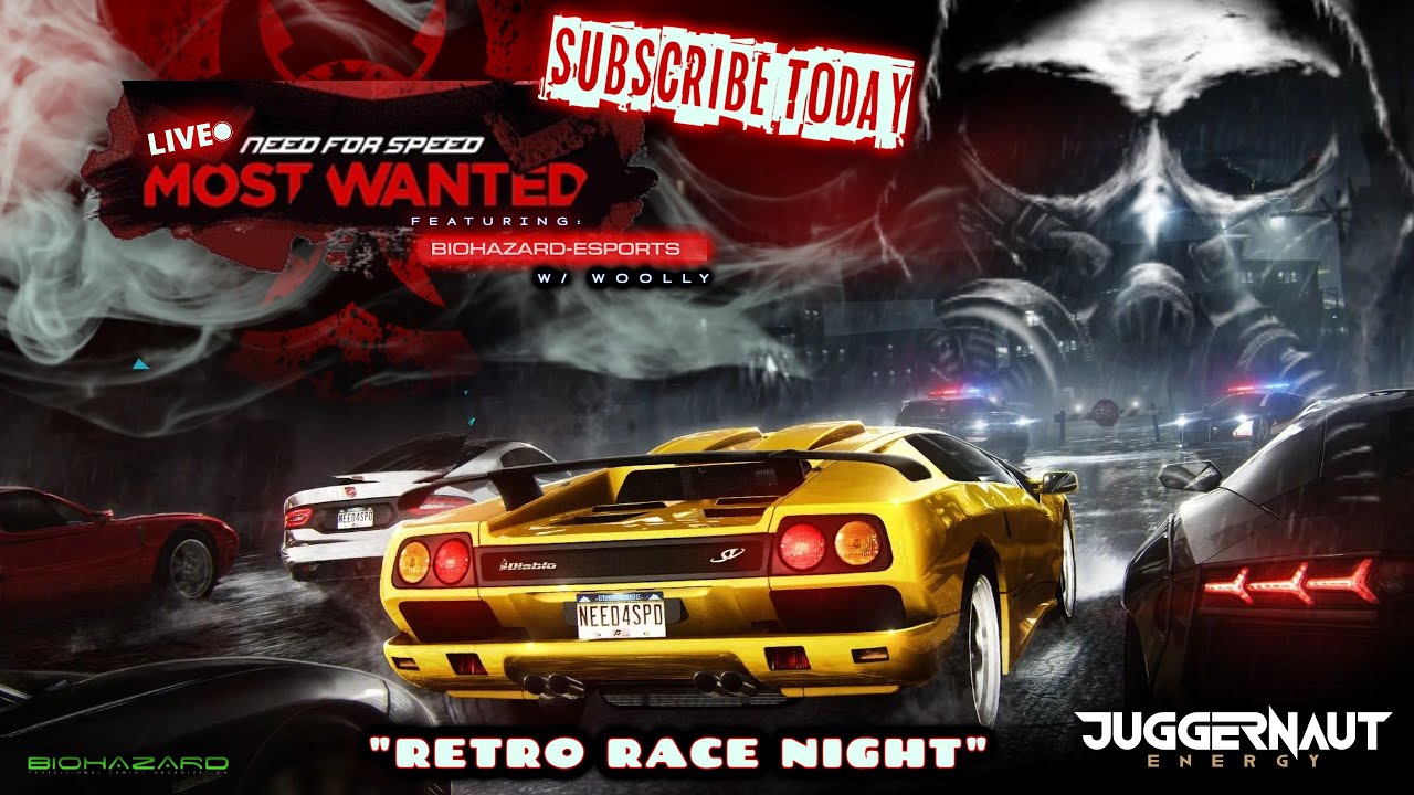 RETRO RACE NIGHT: NFS MOST WANTED 2012 FEATURING: WOOLLY