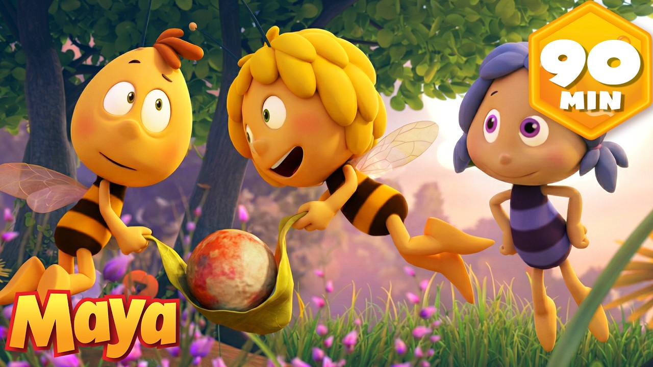 Maya et Willy Créent un Arc-en-Ciel dans la Ruche ! 🌈 | Animaj Kids Histoires et Aventures