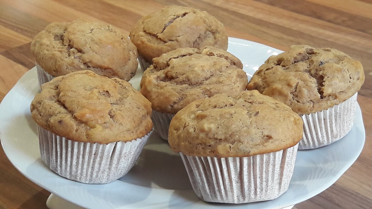 Peanut Butter & Banana Muffins