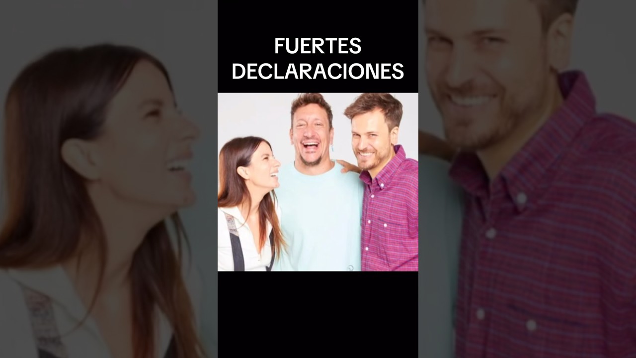 Fuertes declaraciones GIMENA ACCARDI, NICOLAS VAZQUEZ Y ANDR&Eacute;S GIL #gimenaaccardi  #nicovazquez