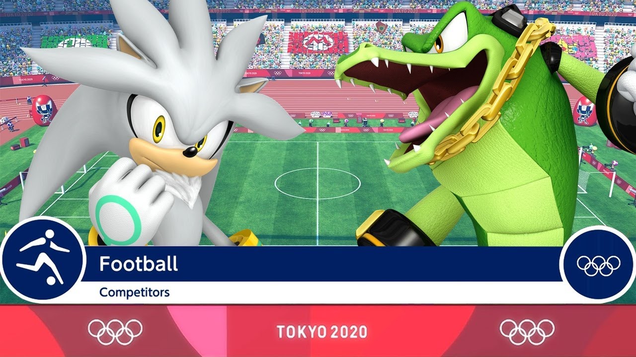 Mario & Sonic at the Tokyo 2020 Olympic Games - Silver/Tails Vs. Vector/Amy