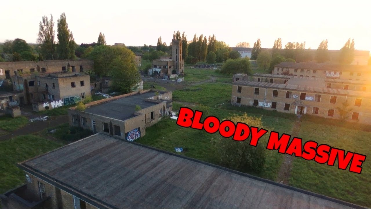 MASSIVE DERELICT MILITARY BASE (RAF Upwood) abandoned places Cambridgeshire UK