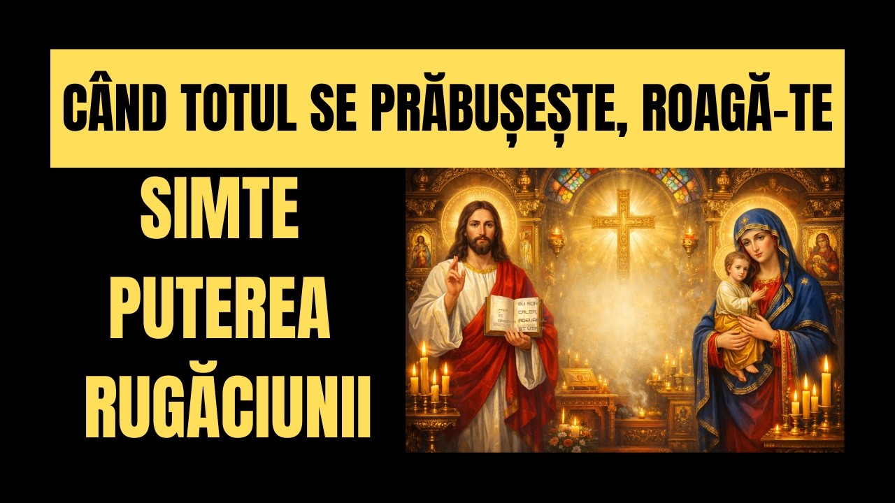RUGĂCIUNI PUTERNICE – Psalm pentru Liniște, Familie și Pace în Casă 🙏#pacesicredintaoficial