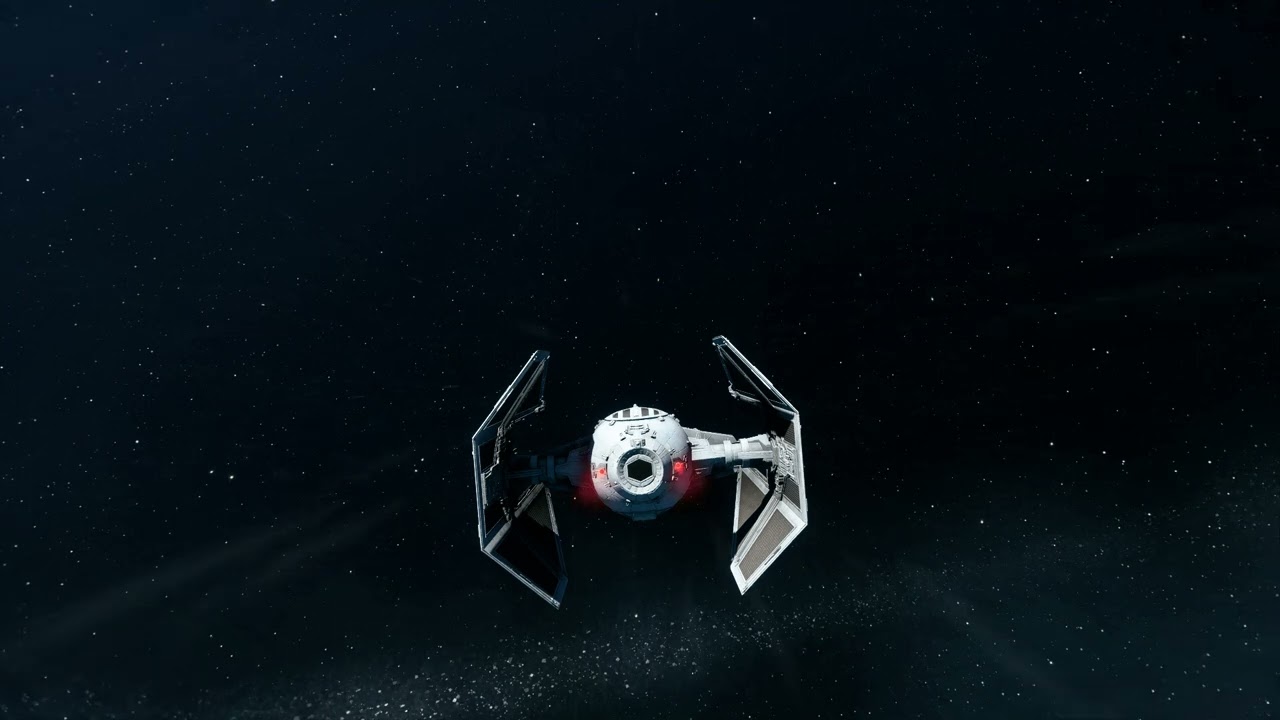 Star Wars Ambience - TIE Interceptor Ambient Exterior Sound (1 Hour) (Battlefront 2)