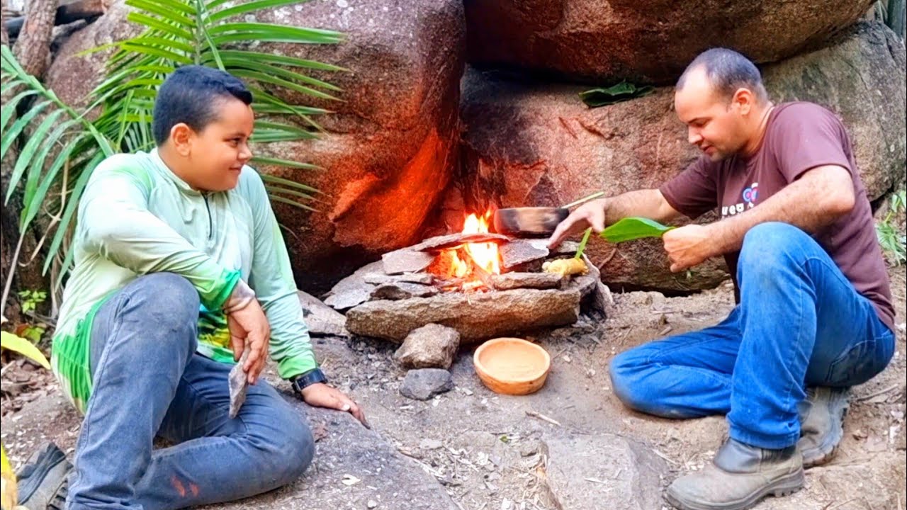 EXTRAÇÃO DE SAL NEGRO DA NATUREZA, vídeo cedido do nosso  canal de dicas de sobrevivência.