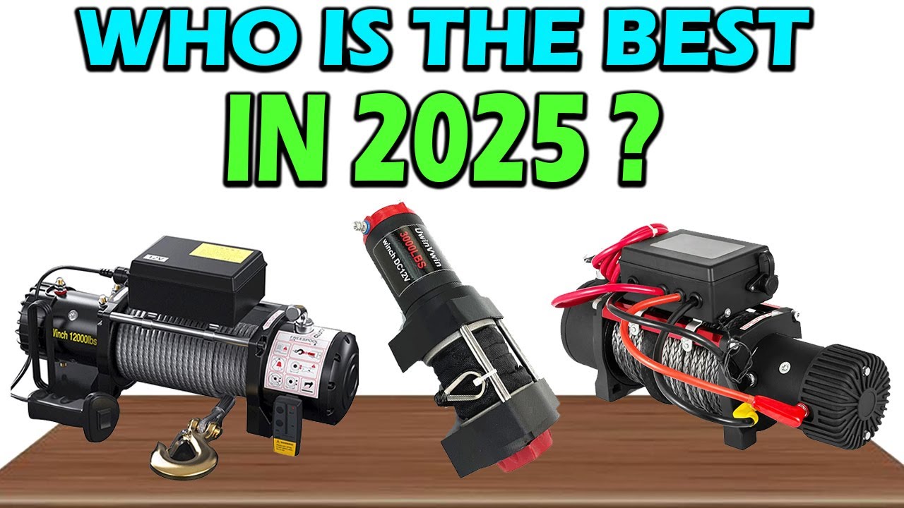 TOP 5 Best Electric Winch of 2025 - Ultimate Towing Power!