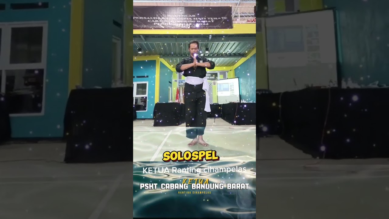 SOLOSPEL KETUA RANTING CIHAMPELAS PADEPOKAN BANDUNG BARAT #pshtbukanpshtpm #psht#pshtbandungbarat