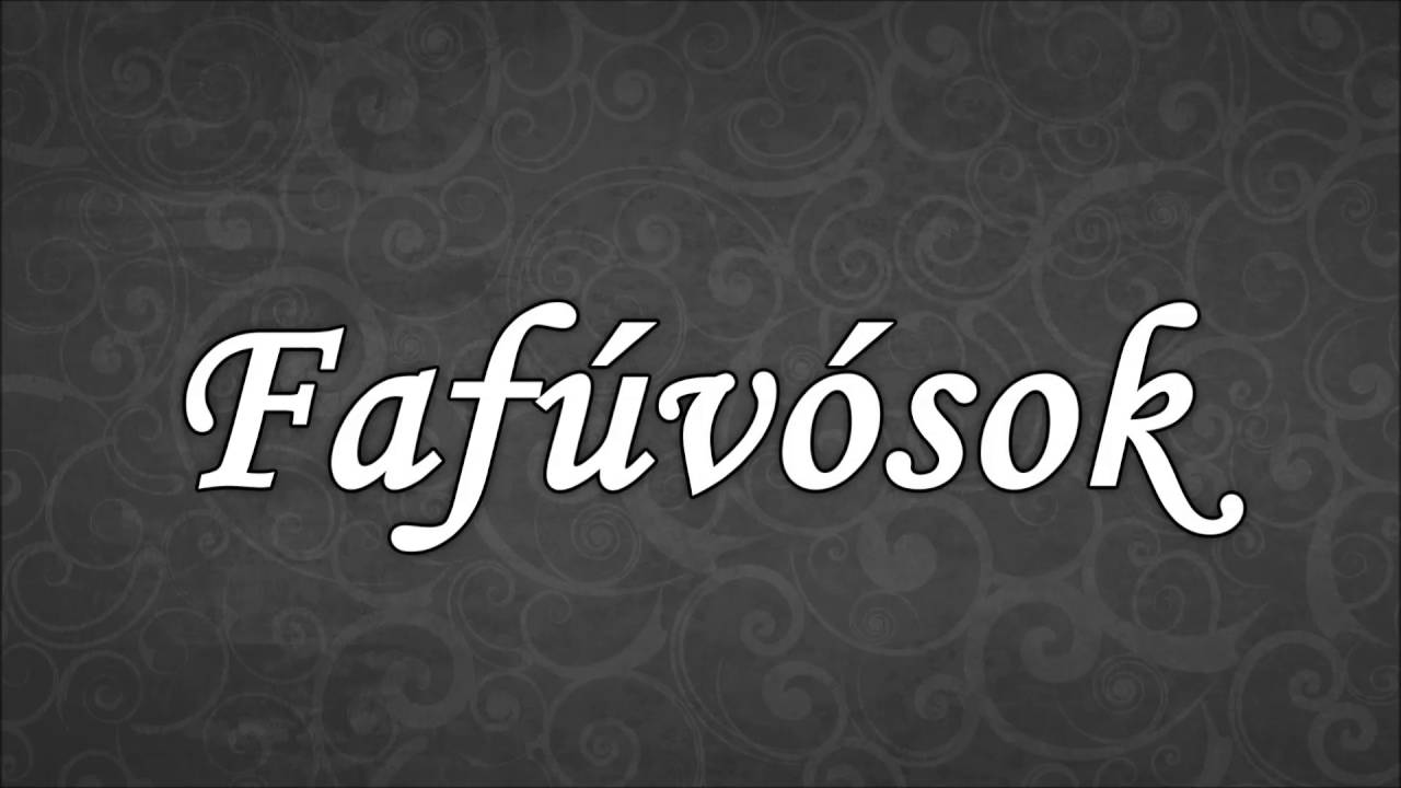 Hangszerel&eacute;s Faf&uacute;v&oacute;sokra (&ouml;sszhangzatp&eacute;lda)