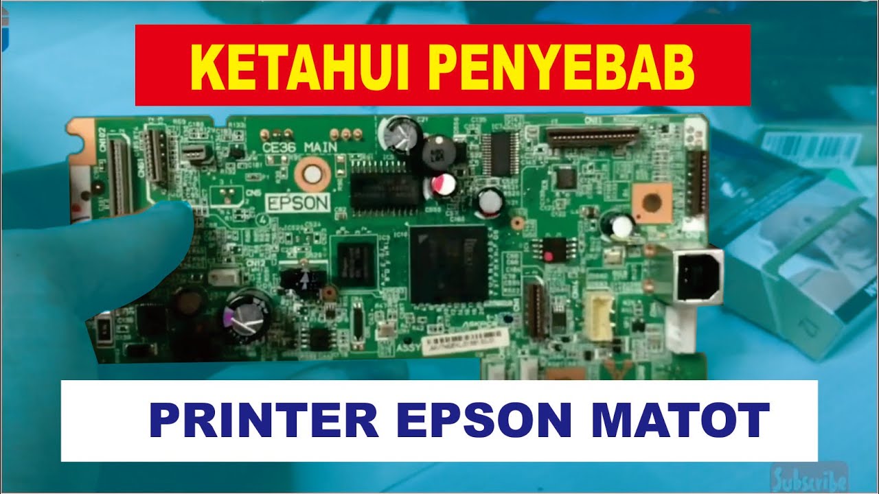 CARA ATASI PRINTER EPSON MATI TOTAL (EPSON L565), STEP BY STEP TROUBLESHOOT BY HSERVICE PRINTER
