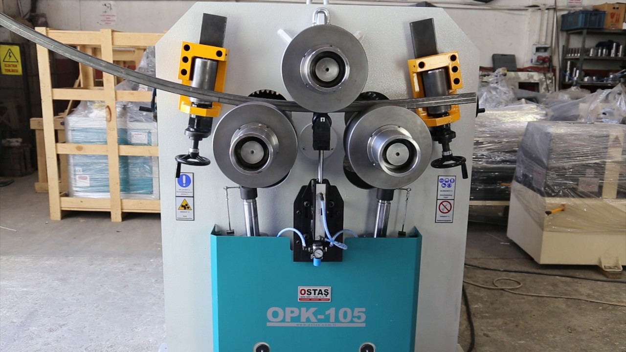 OSTAS OPK-105 Profielwals / Ringbiegemaschine