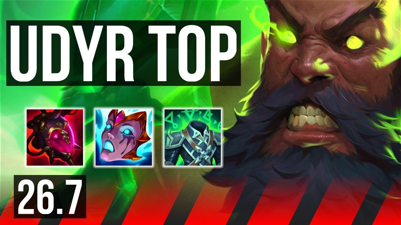 UDYR vs YORICK (TOP) | 45K damage | EUW Master | 26.7