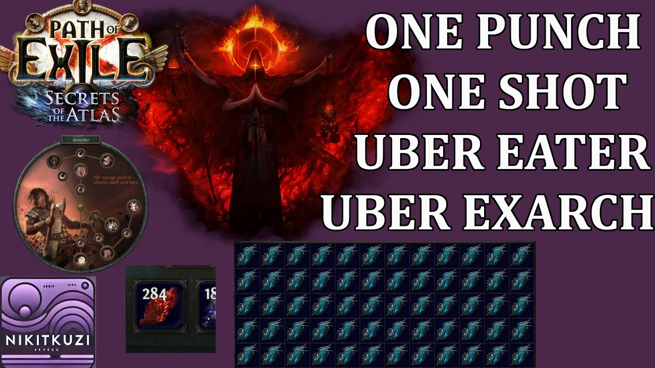 Poe 3.26 | One Punch Man | One Shot Ubers | ZhP | Insane Damage | Berserk | Build Guide