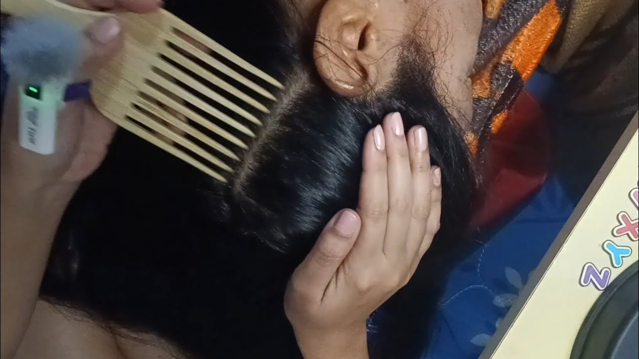 ASMR Scalp Care: Relieve dandruff itching for a good night's sleep