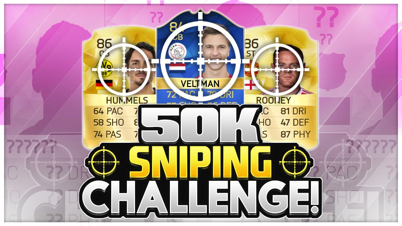 FIFA 16 | THE BEST SNIPING CHALLENGE EVER?! | 50K SNIPING CHALLENGE vs THEGAMERCAN | ULTIMATE TEAM