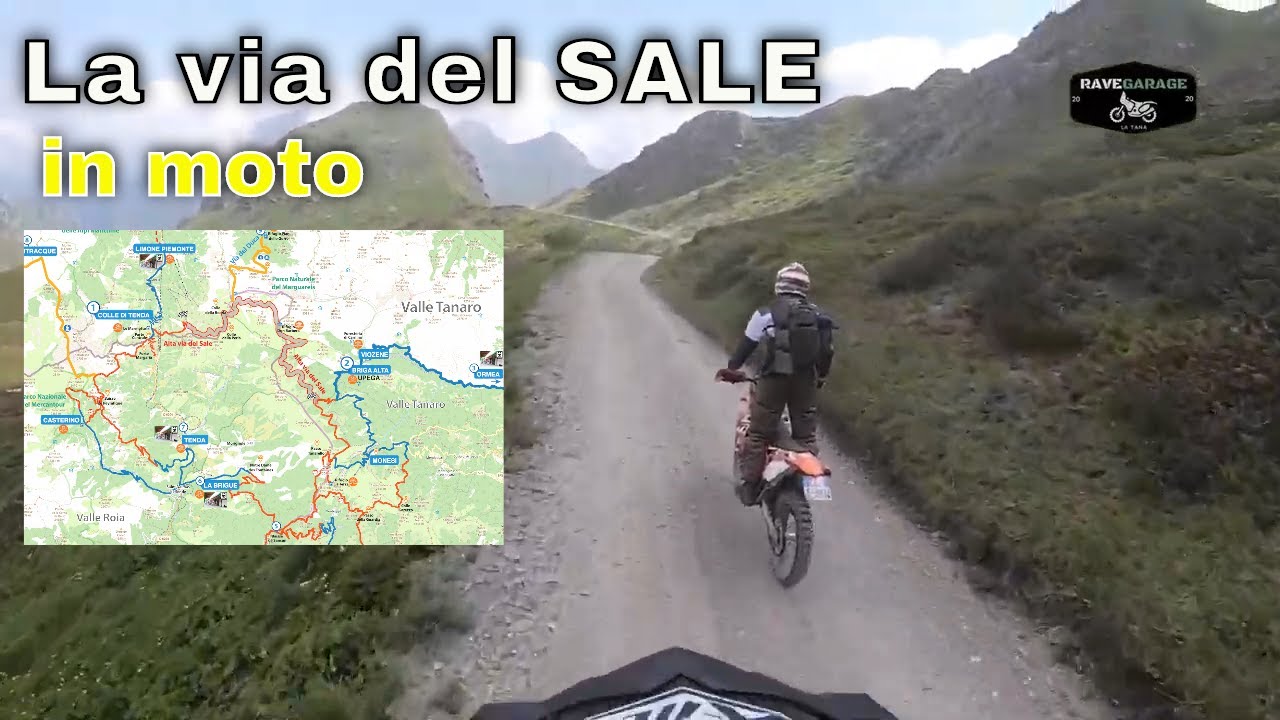 Via del Sale in moto | da Limone Piemonte a Monesi con notte in tenda