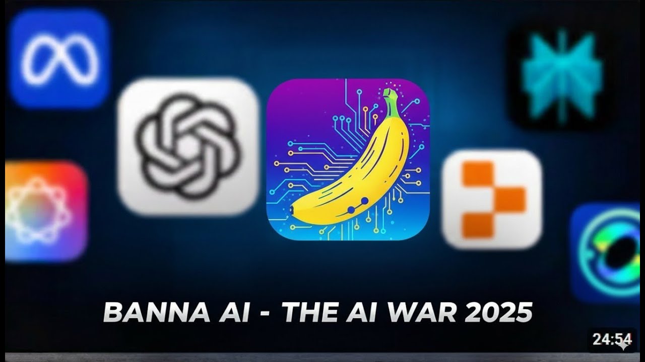 Google Banana AI - THE AI WAR 2025 - Everything You Need To Know || Google Nano Banana AI