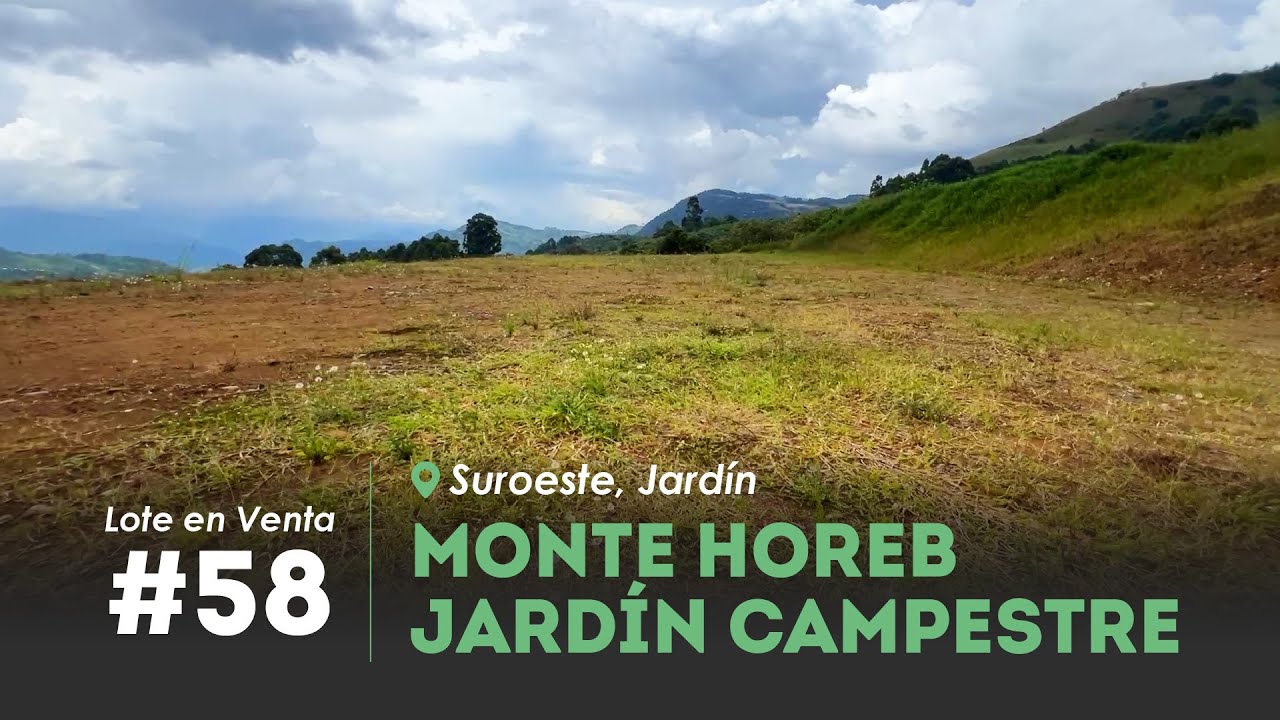 LOTE 58 JARDÍN ANTIOQUIA