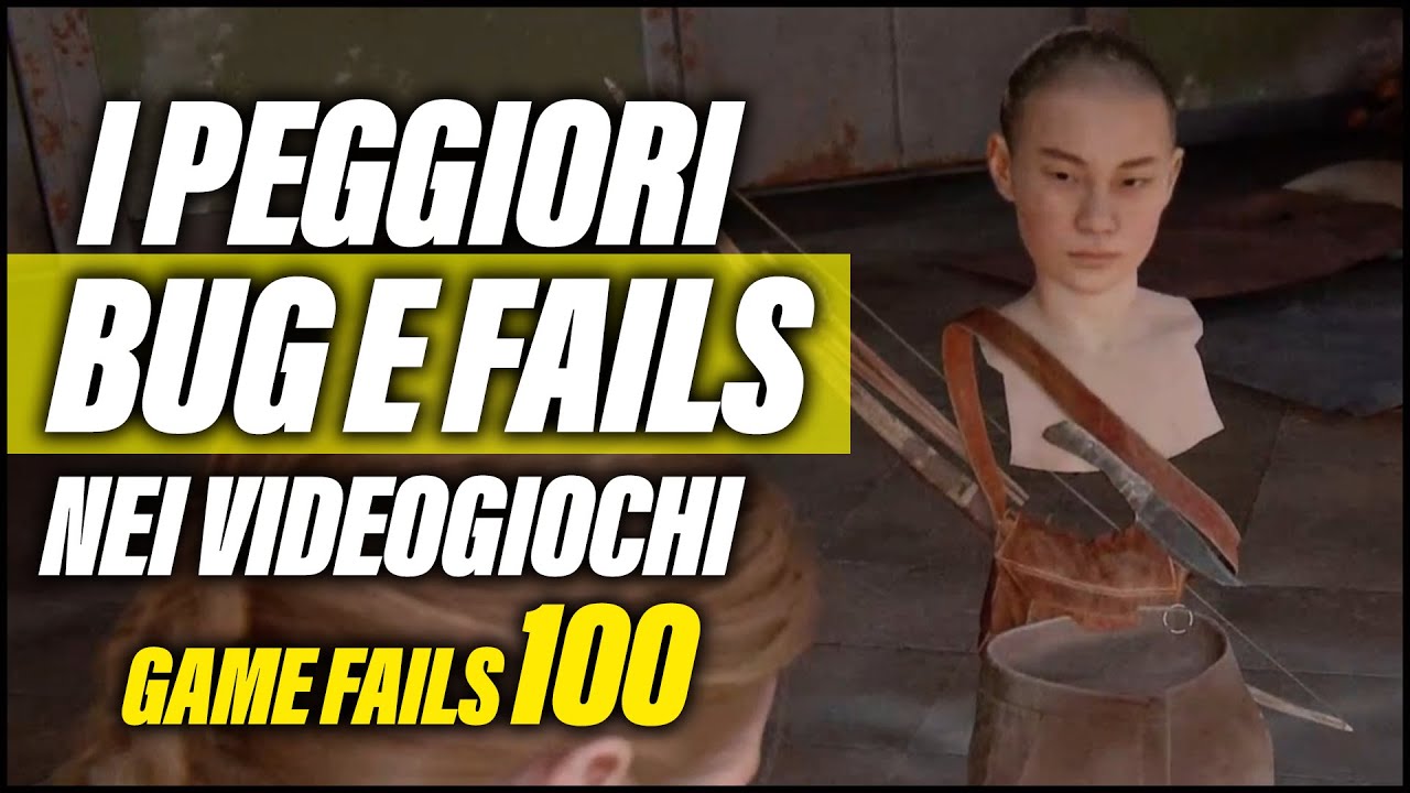 PUNTATA SPECIALE piena di nuovi BUG CLAMOROSI dei videogiochi - Game Fails 100