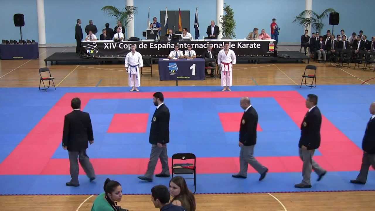 Final Kata Masculino - XIV Copa de España Internacional de Karate
